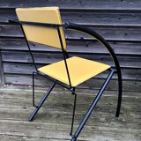 Chaises cuir style minimaliste
