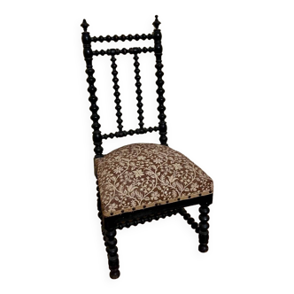 Chaise de nourrice style Louis XIII