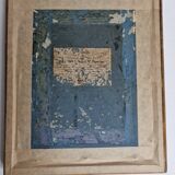 Original framed drawing from the beginning of the 19th century inspired by the work of Pierre-Joseph Redouté