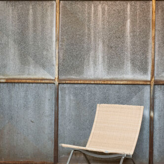 1x Poul Kjærholm PK22 in Wicker by Fritz Hansen