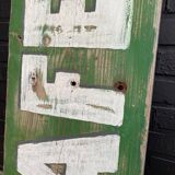 Sign "café/bar" old wooden
