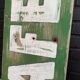 Sign "café/bar" old wooden