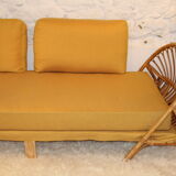 Rattan bench
