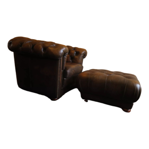 Fauteuil club chesterfield