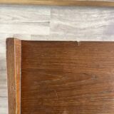 Vintage Danish teak commode with beautiful handles.