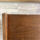 Vintage Danish teak commode with beautiful handles.