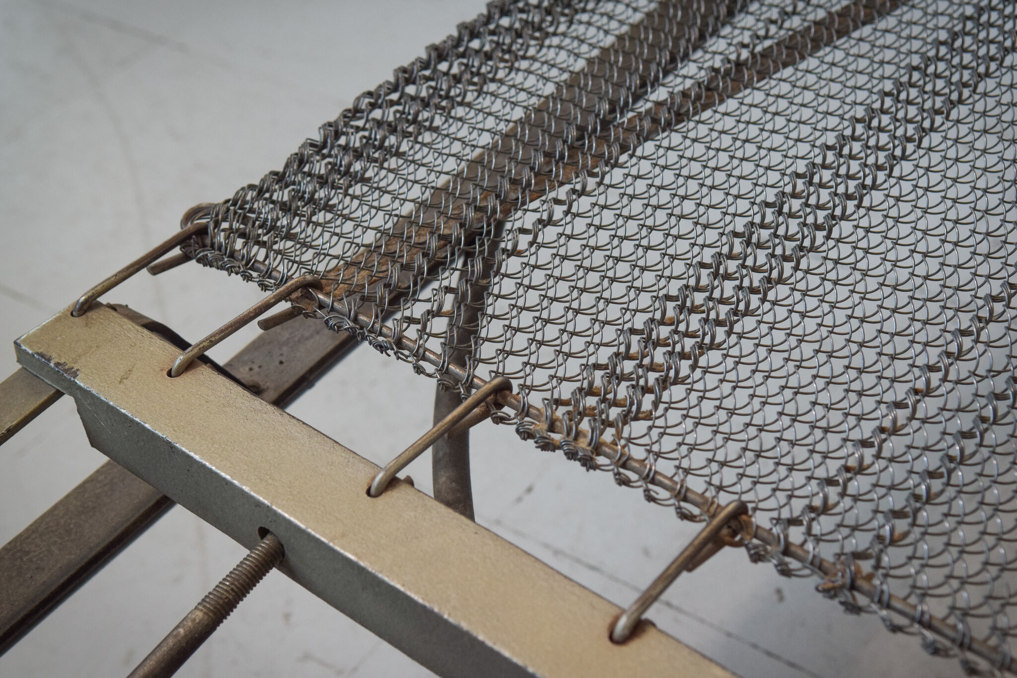 Exceptional decorative brass bed frame