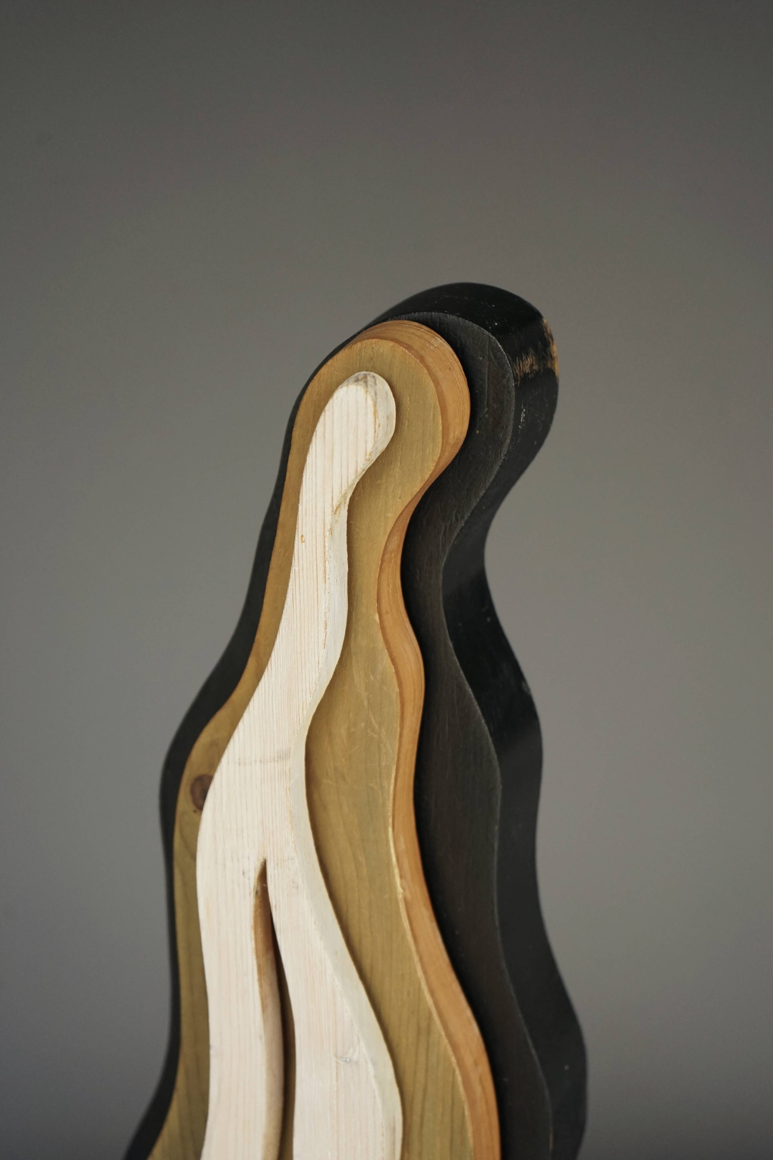 Surrealist Sculpture of Standing Figure. 1970s.