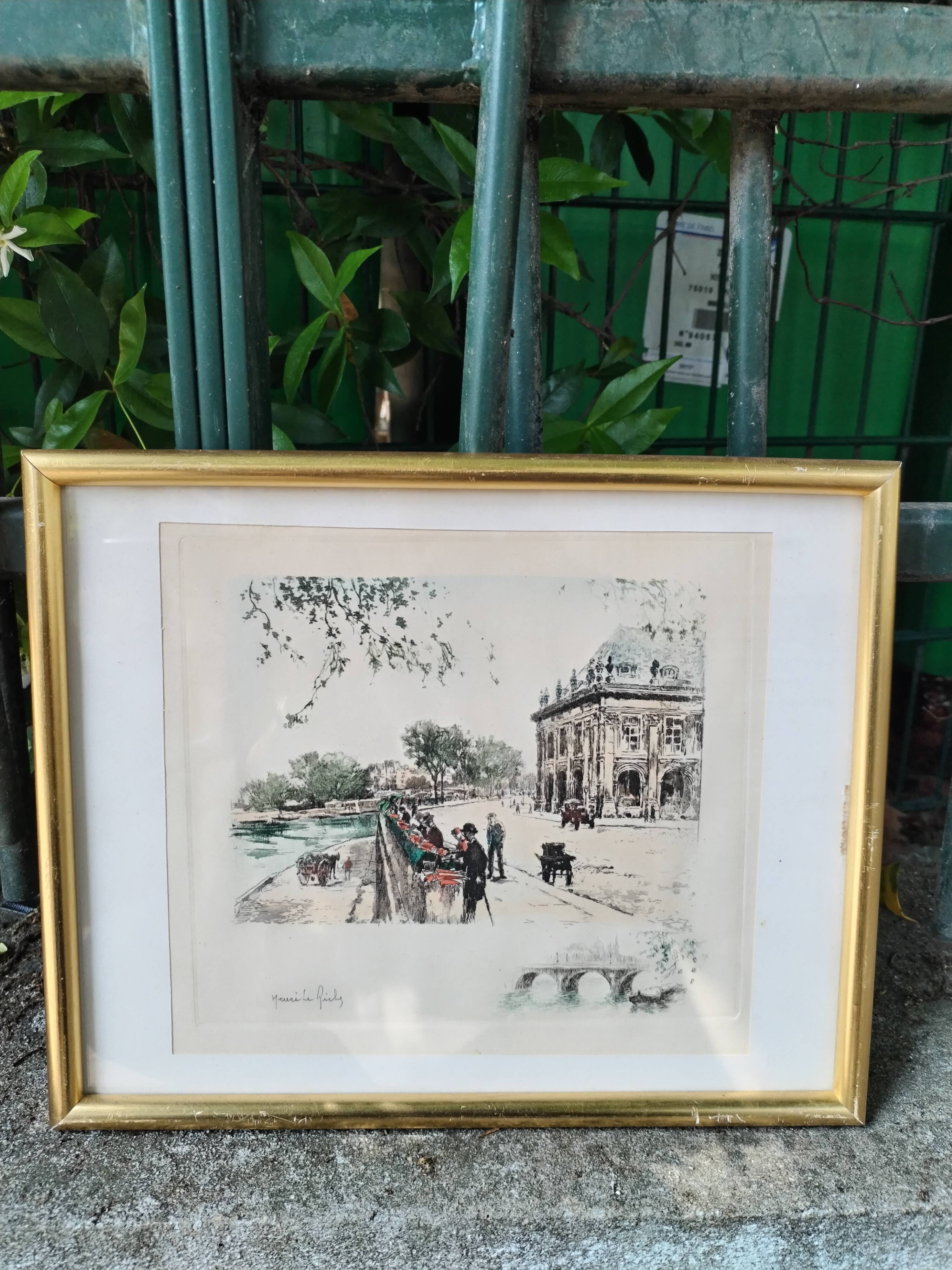 Peinture Henri Le Riche | Selency