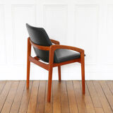 Fauteuil par Henning Kjærnulf pour Korup Stolefabrik