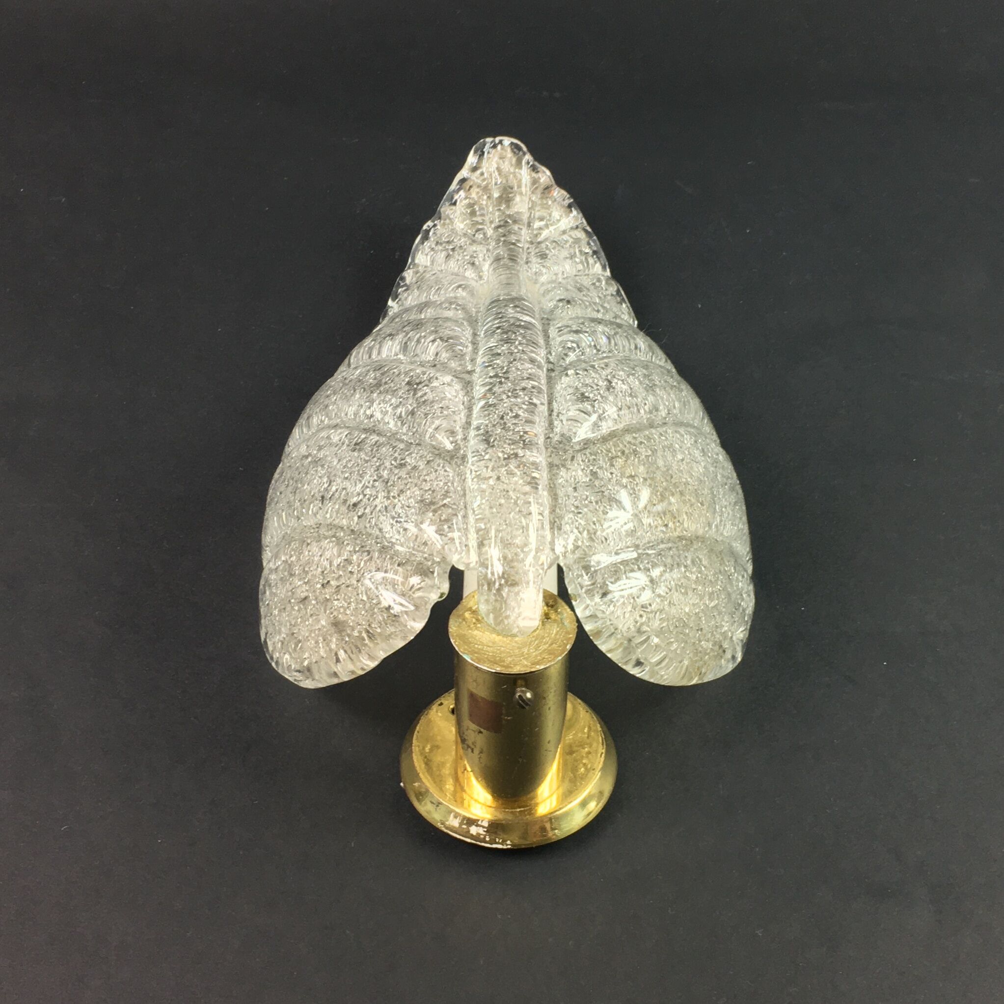 Italian Murano glass sconce from Barovier & Toso, 1950s