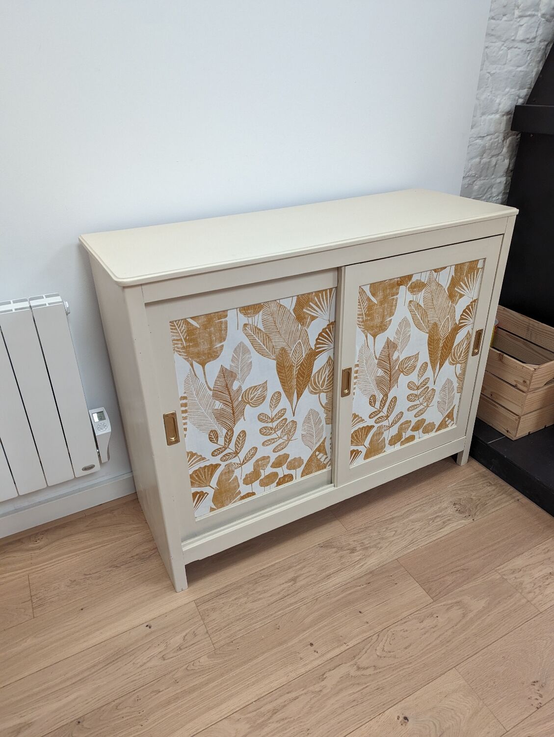 Sideboard with sliding doors
