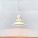 Maxi Nyhavn suspension Danish mid-century by Alfred Homann and Ole v. Kjær for Louis Poulsen