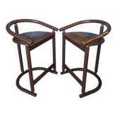 Pair of Allmilmö bar stools