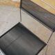 Chaise « scoubidou » vintage noire