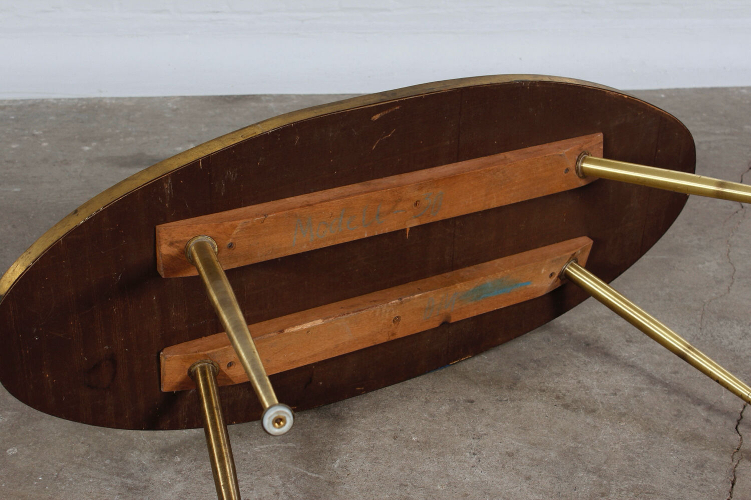 Deutscher 1950er Mosaiktisch Coffee table Vintage design MCM