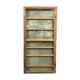 Ancienne vitrine de commerce en bois