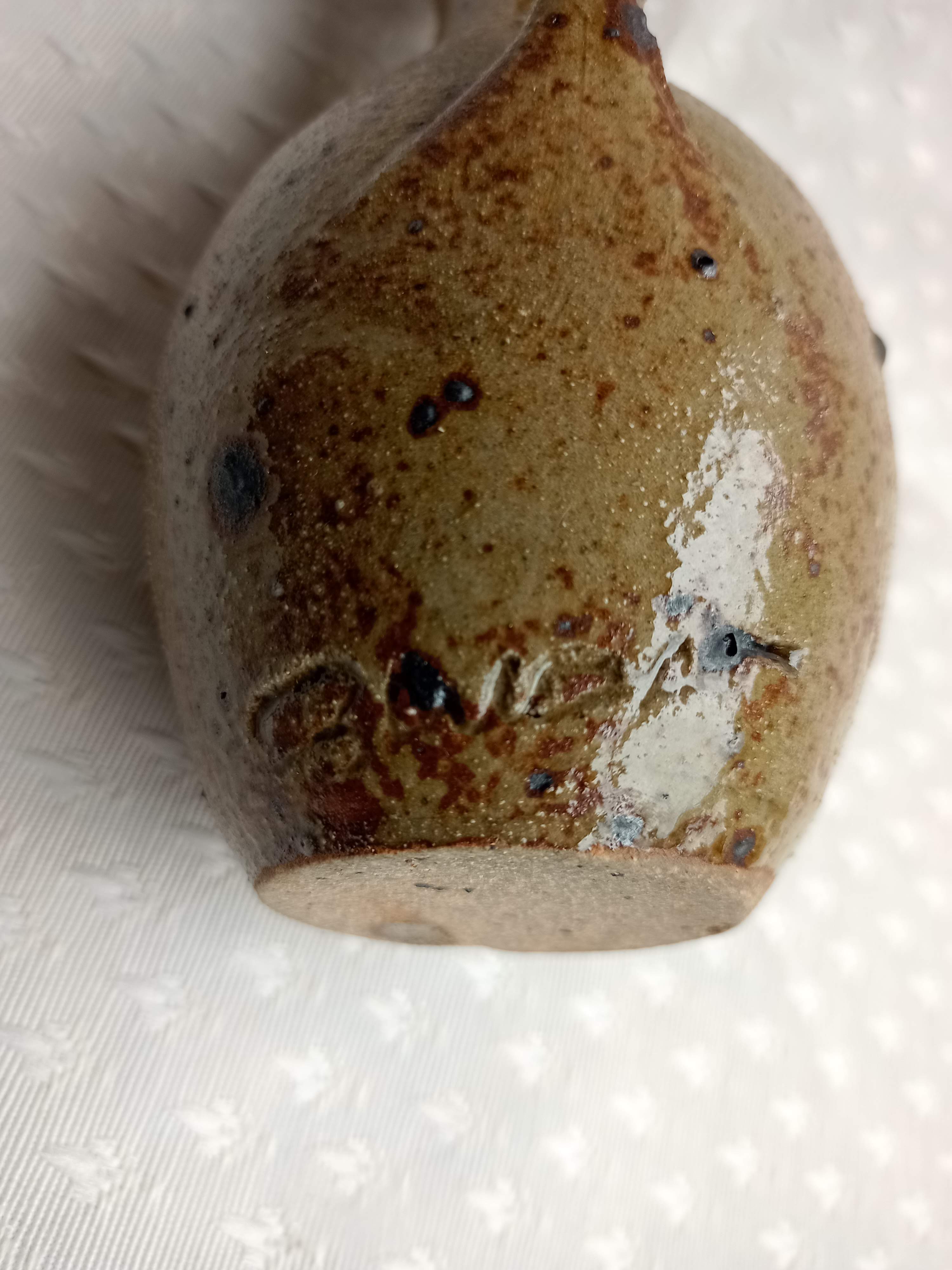 ceramic vase signed Guy Baudat