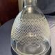 2 ENGRAVED GLASS LIQUOR CARAFES FROM THE 1930s-1940s