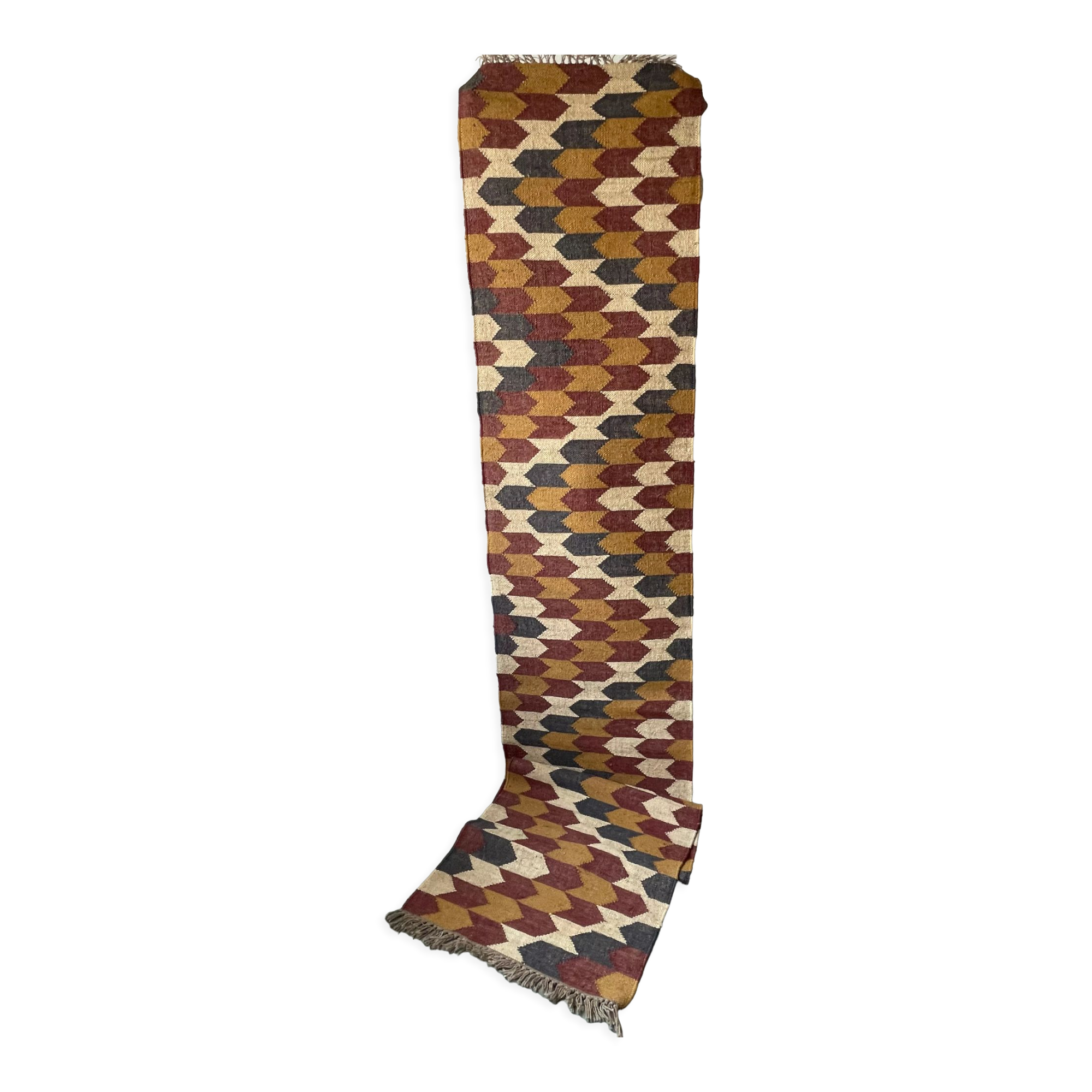 Tapis coureur Kilim en jute 300x60cm