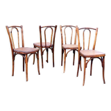 4 bistro chairs 20/30s sitting slatted