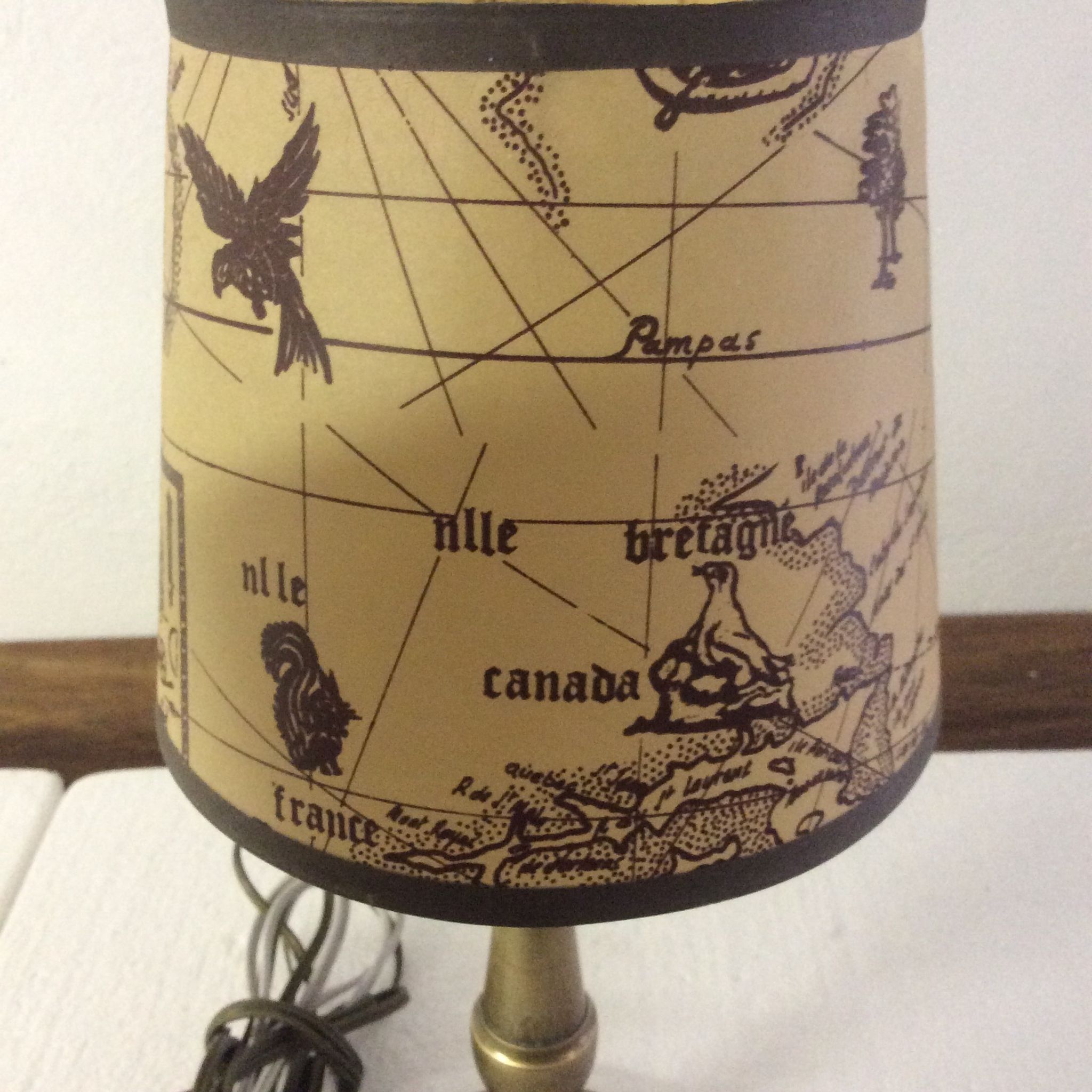 Brass lamp
