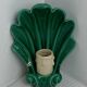Ceramic shell wall light