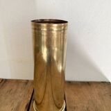 Vase tube en laiton