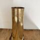 Brass tube vase