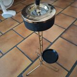 Cendrier tourniquet vintage pied central