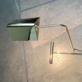 Mid-century floor lamp with counterweight in brass, 1960s