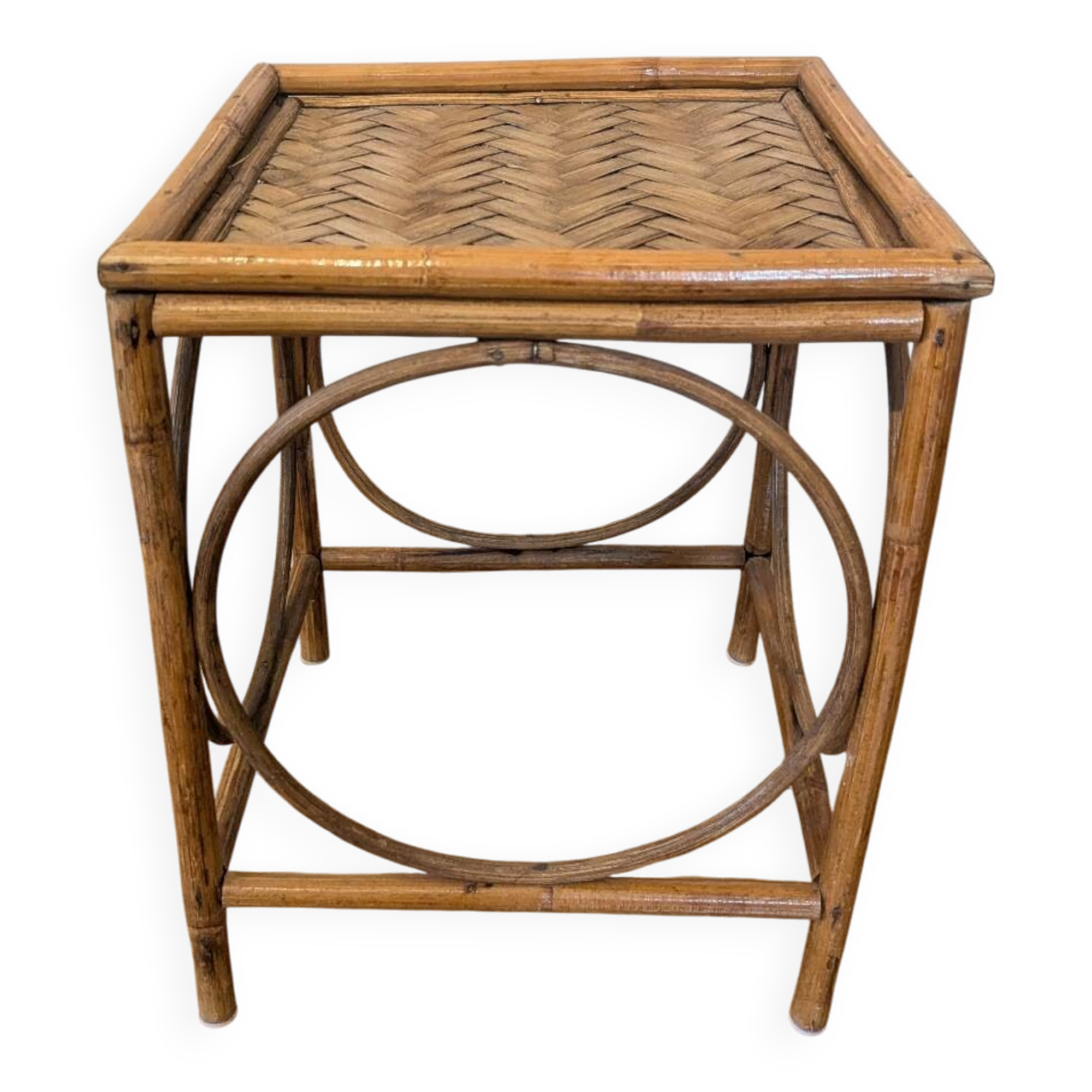 Rattan stool