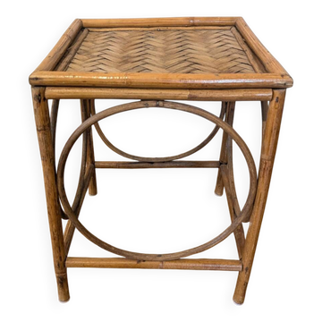 Tabouret en rotin