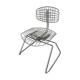 Chair "Beaubourg" of the 1970s by designer Michel Cadestin