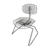 Chair "Beaubourg" of the 1970s by designer Michel Cadestin