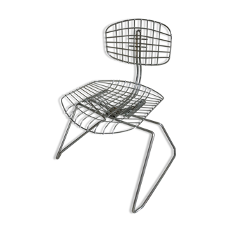 Chair "Beaubourg" of the 1970s by designer Michel Cadestin