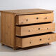 Antique solid pine chest of drawers – European rustic chest of drawers – circa 1900 #106