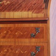 Secrétaire danois Edmund Jørgensen, milieu du 20e siècle, bureau cylindrique.
