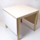 Table with drop leaves - Model 517 - White laminate top - Oak - Haslev Møbelsnedkeri