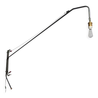 JIB200 curved stem lamp with handle