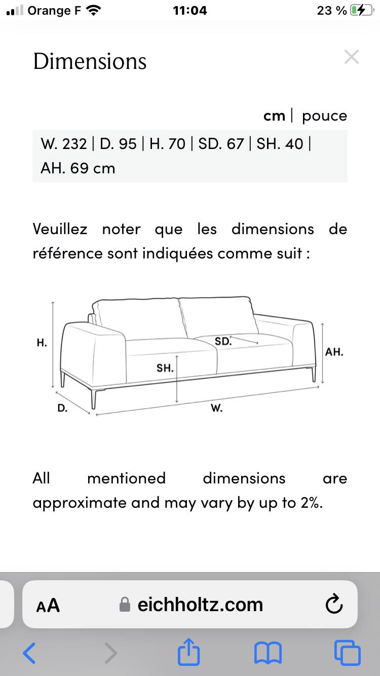 Blaine Eichholtz Sofa