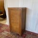 Old oak school furniture – Vintage storage unit