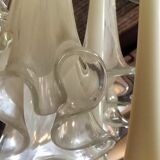 Large chandelier in murano blown glass made by mazega