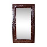 1960s ceramic mirror - 80x45cm