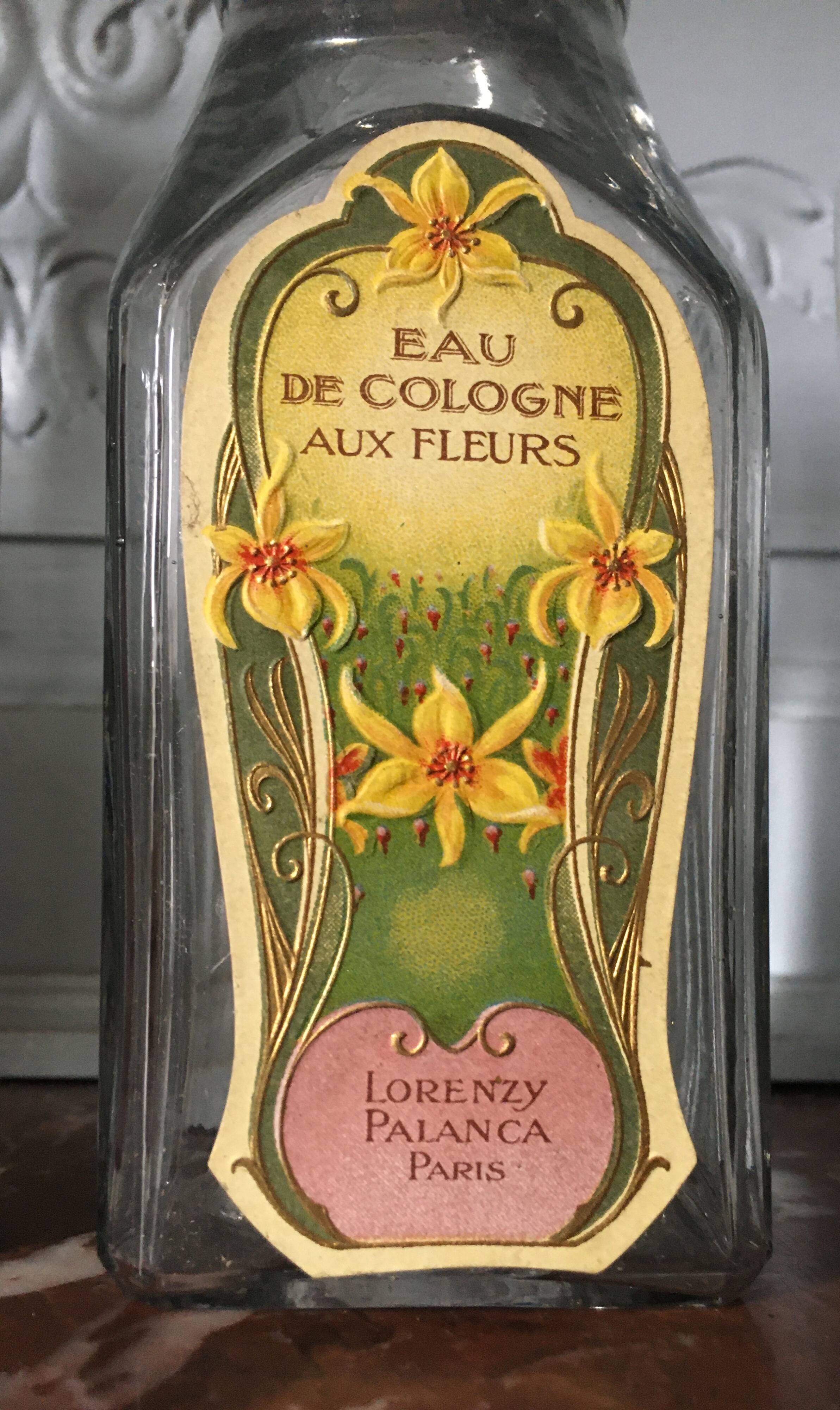 Lot of old perfume bottles L'Ambrosini, Lorenzy Palanca, Hermes, Blue Moon