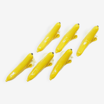 6 banana knife rests