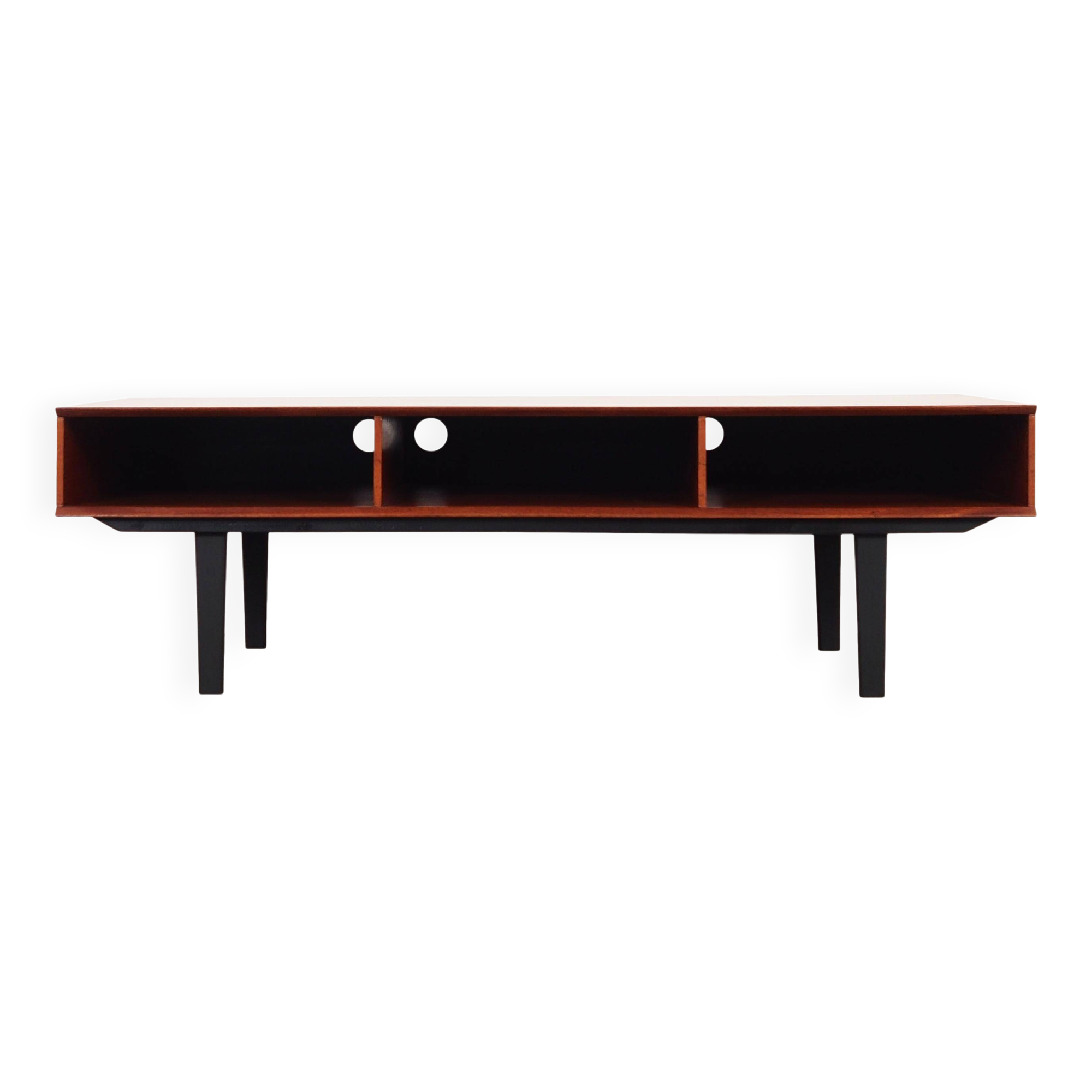 Teak lowboard, Danish design, 1970s, made in Denmark