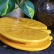 Three vintage water lily presentation dishes in slip