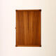 Scandinavian Vintage Teak Nightstand with Shelf