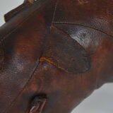 Decorative leather ‘Rhino’ designed by Dimitri Omersa, England, 1960’s.